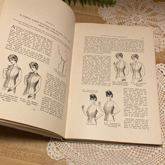Antique 1921 The New Dressmaker Book Butterick Guide To Sewing And Tailoring - Picture 6 of 16